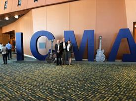 Sam with Lane Bailey at 2019 ICMA in Nashville